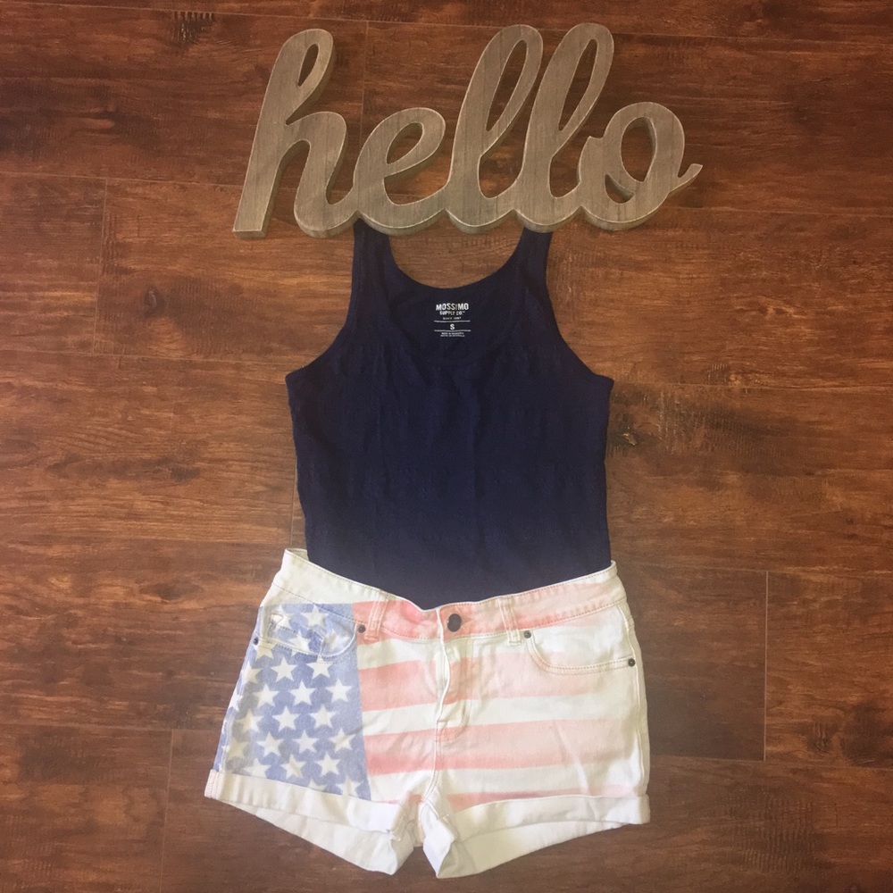 🇺🇸American Flag Jean shorts🇺🇸